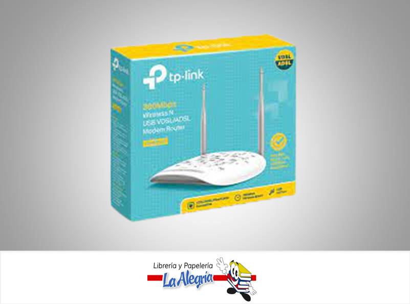 ROUTER INALAMBRICO 300MBPS 2 ANTENAS W99 MARCA TP-LINK   
