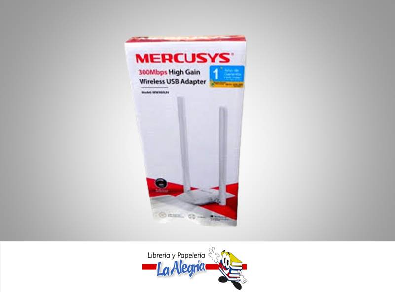 ADAPTADOR INALAMBRICO USB HIGH 3000MBPS MARCA MERCUSYS   