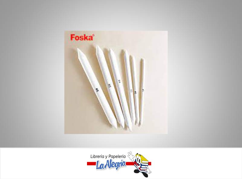 DIFUMINOS CELULOSA SET 6 PIEZAS AB2001 MARCA FOSKA   