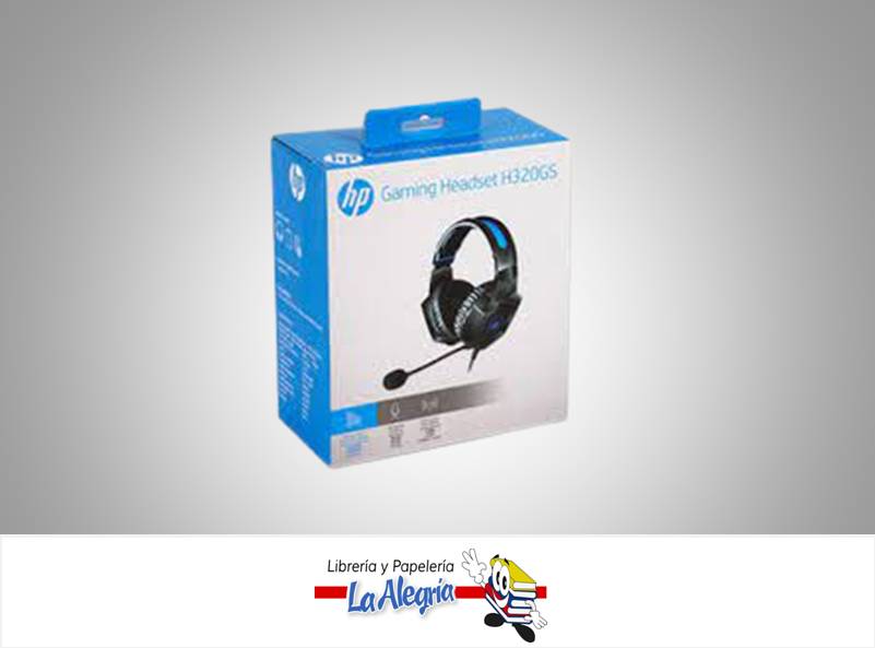 AUDIFONOS GAMING HEADSET H320GS HP MARCA HP   