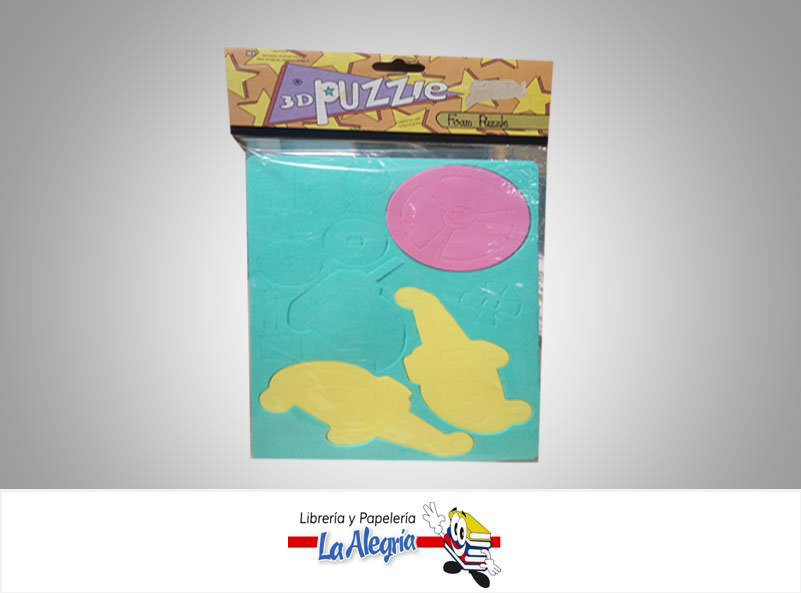 3D PUZZLE FOAMI HELICOPTERO REF KB999-1 MARCA S/M   