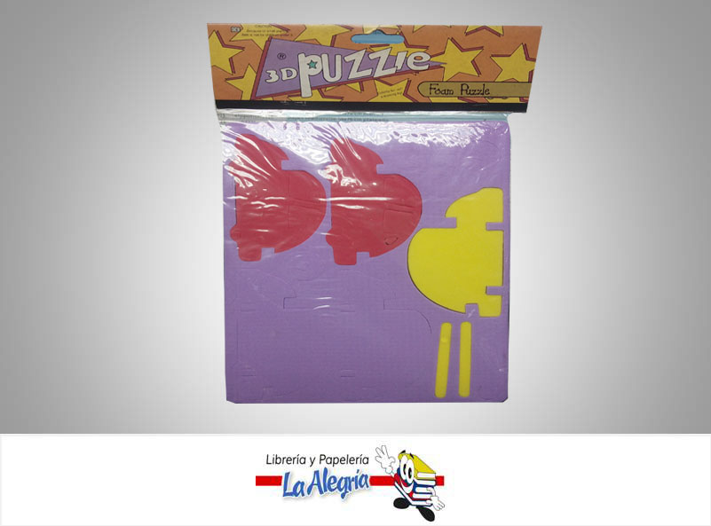 3D PUZZLE FOAMI CARRO REF KB999-A MARCA S/M   