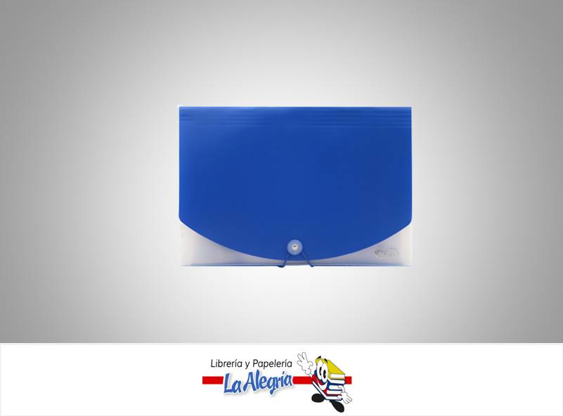 ARCHIVADOR EXPANDIBLE GIROS OF-0118 13 DIVISIONES AZUL MARCA OFIART