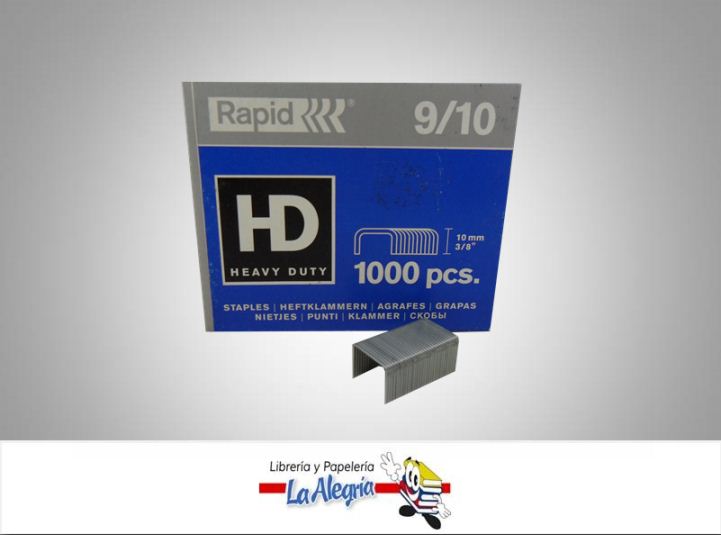 GRAPA LISA HD 9/10 1000 UND MARCA RAPID   