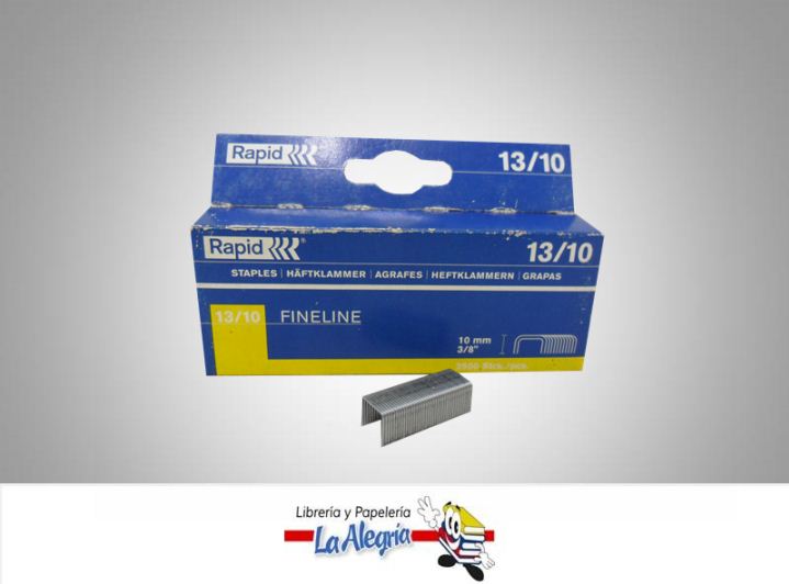 GRAPA LISA 13/10 2500 UND MARCA RAPID   