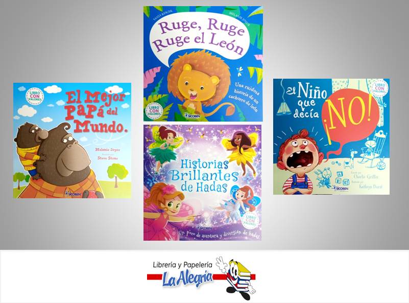 COLECCION SUENA EN GRANDE 1 4TITULOS  TEMATICA CUENTO   EDITORIAL SICOBEN