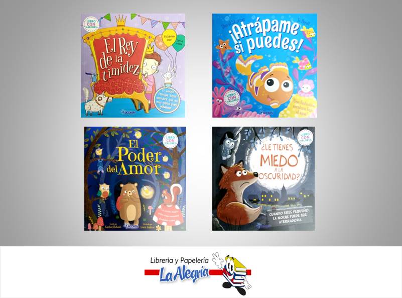 COLECCION SUENA EN GRANDE 2 4TITULOS  TEMATICA CUENTO   EDITORIAL SICOBEN