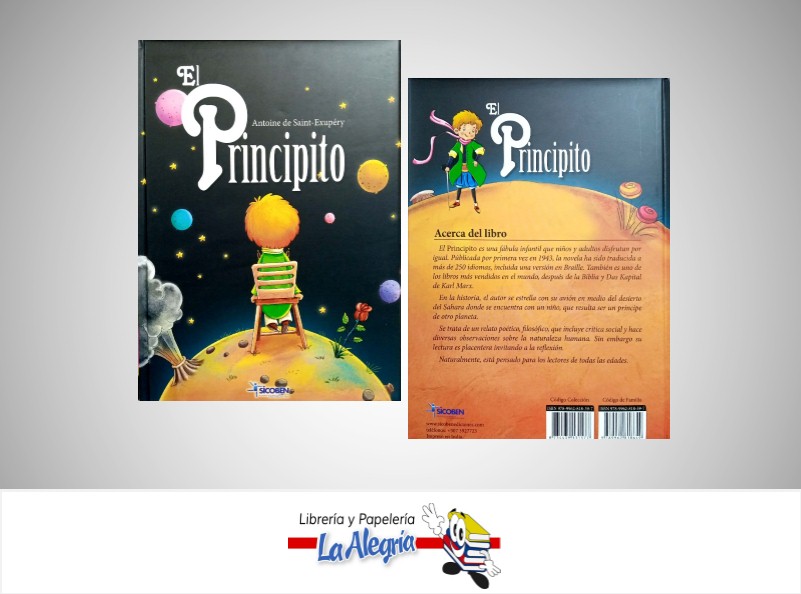 EL PRINCIPITO TEMATICA INFANTIL AUTOR DE SAINT EXUPERY ANTOINE EDITORIAL SICOBEN