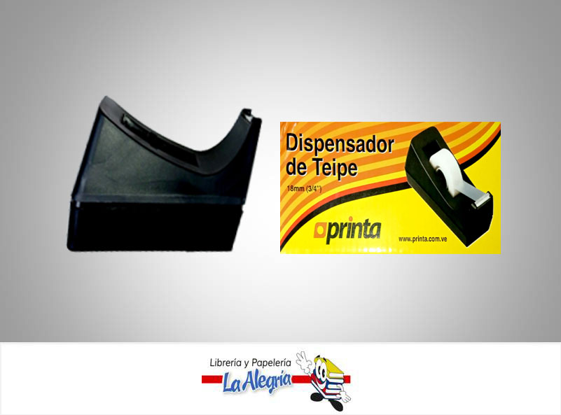 DISPENSADOR DE TEIPE 18MM 3/4 UND MARCA PRINTA