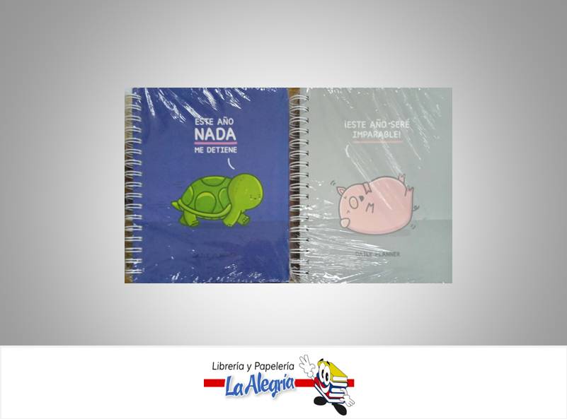 AGENDA ESPIRAL KISHI 18,5X23 90 HOJAS MARCA KISHI   