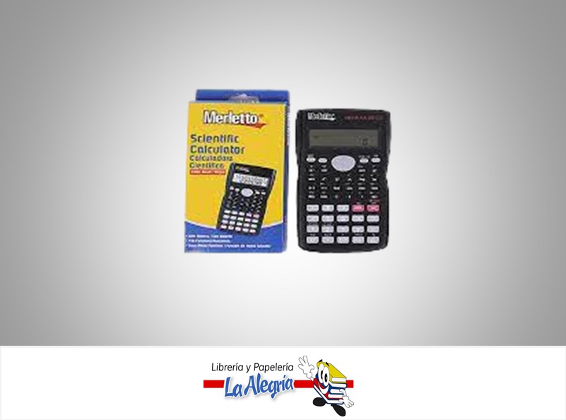 CALCULADORA CIENTIFICA 240 FUNCIONES MARCA MERLETTO