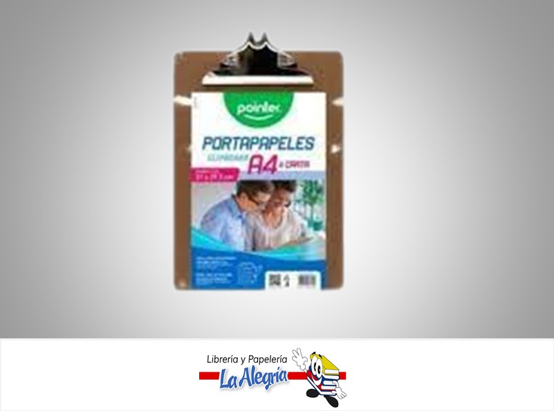 TABLA DE CHEQUEO MADERA CARTA MARCA POINTER   