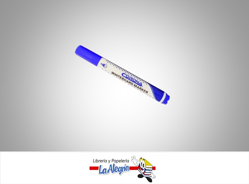 MARCADOR PARA PIZARRA ACRILICO AZUL UND MARCA CORONA
