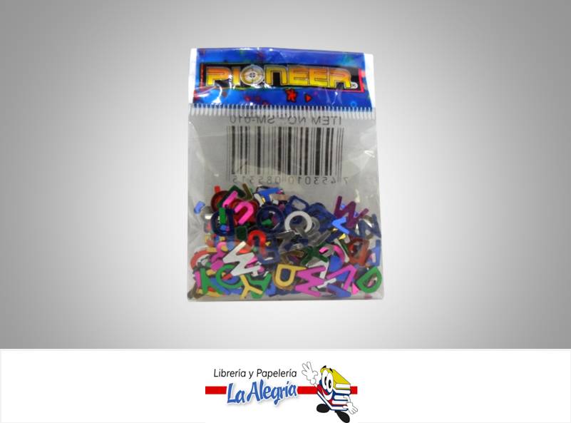 ESCARCHA LETRA SURTIDA UND MARCA PIONEER   
