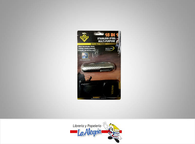 NAVAJA MULTIUSO 15 EN 1 HUNTER UND MARCA HUNTER   