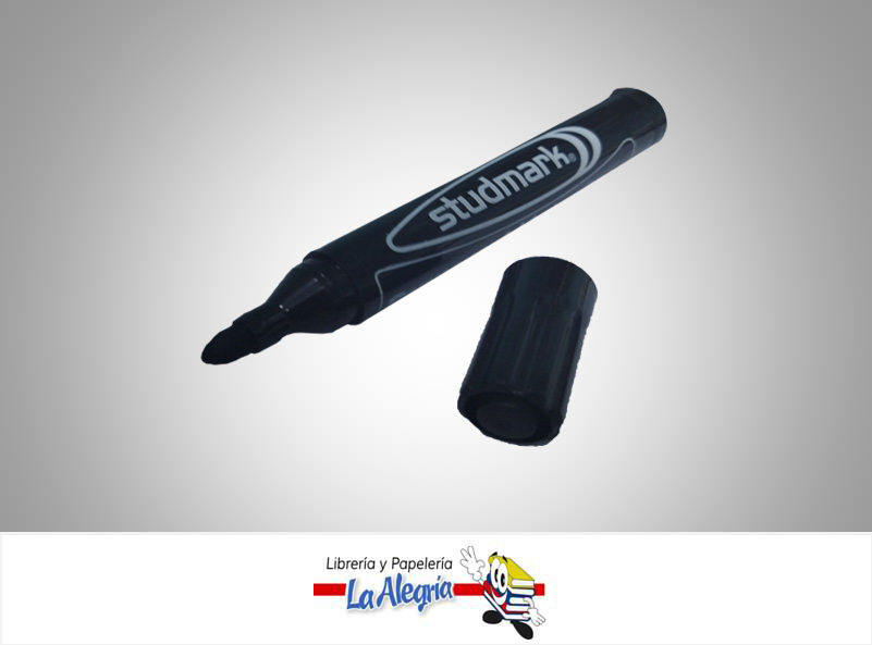MARCADOR PERMANENTE PTA/RED3MM NEGRO UND MARCA STUDMARK   