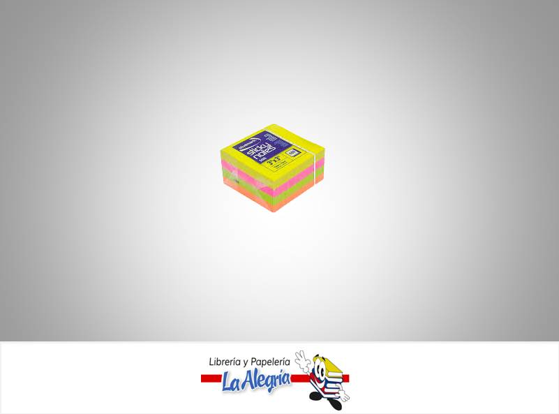 NOTA ADHESIVA PASTEL 3X3 75MMX75 320 HOJ MARCA STUDMARK   