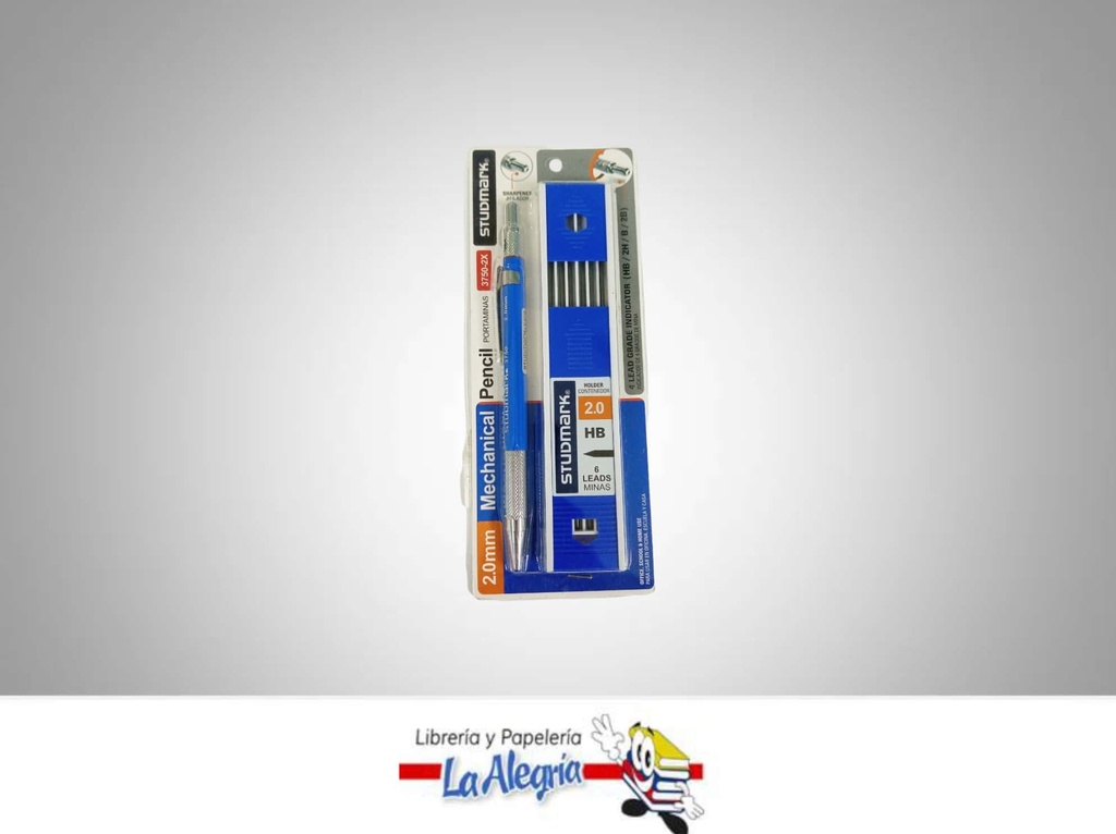 PORTAMINA METALICO 2.0 MM C/MINAS MARCA STUDMARK   