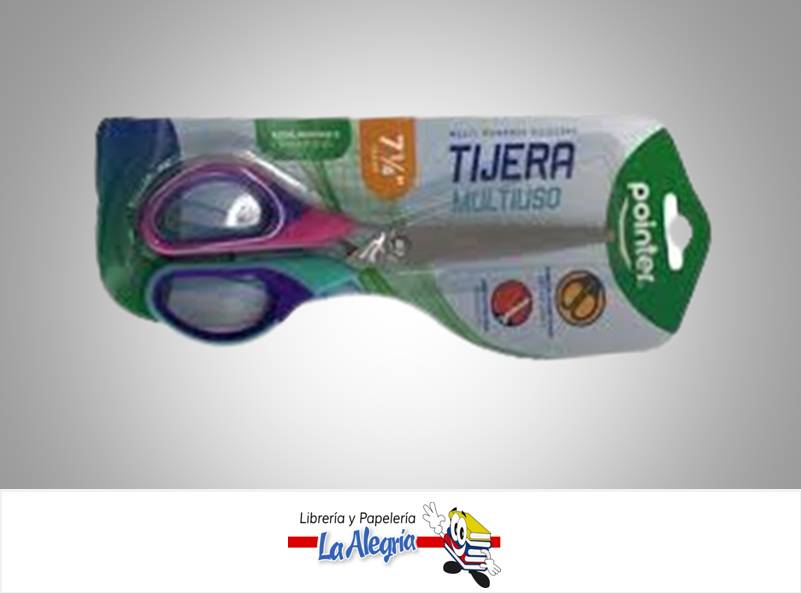 TIJERA MULTIUSO 7-1/4" SSO55675 ACERO INOXIDABLE MARCA POINTER