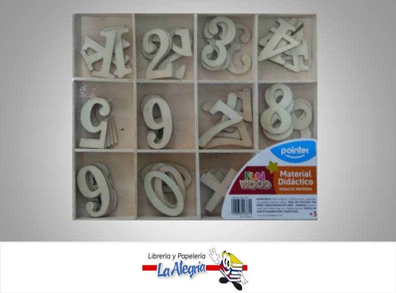 JUEGO DIDACTICOS NUMEROS MARCA POINTER   