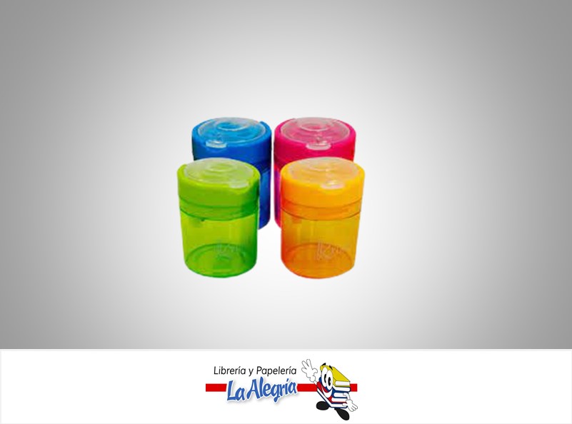 SACAPUNTA DOBLE CON DEPOSITO SH17504 MULTICOLORES MARCA POINTER