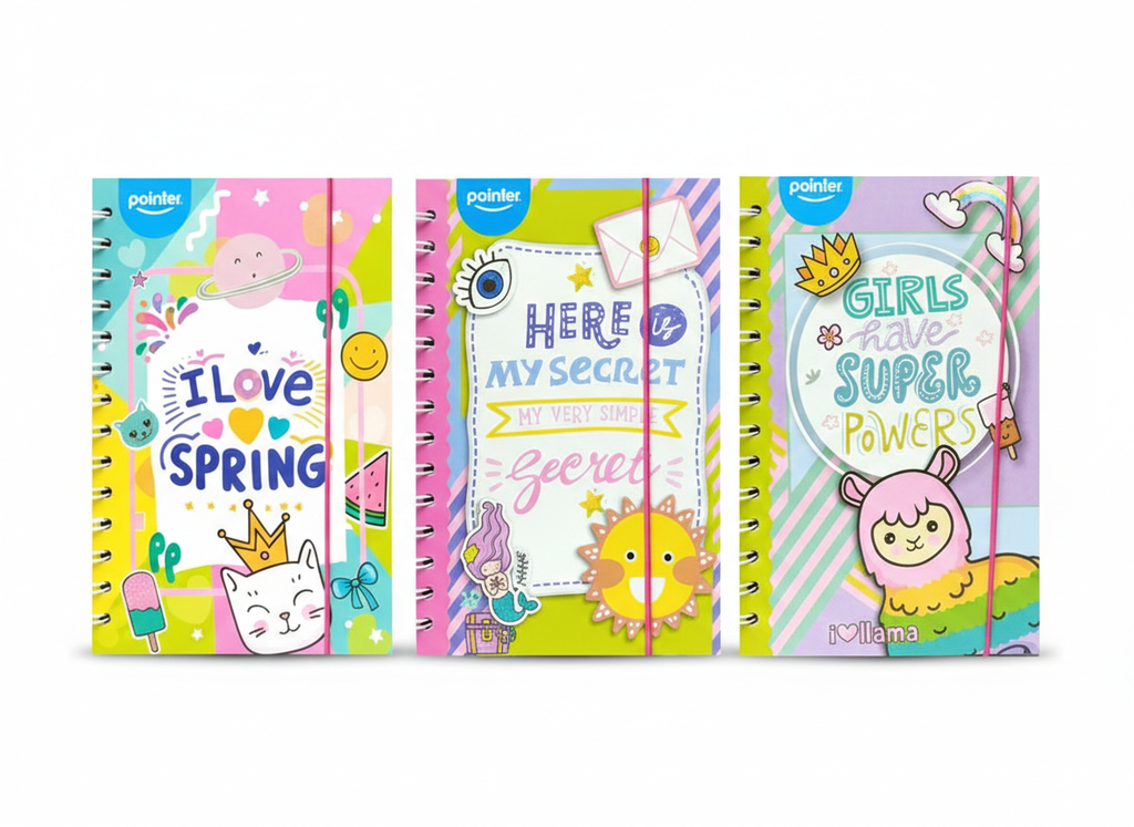 AGENDA ESPIRAL 13X19,8CM 2021-2023 UND MARCA POINTER   