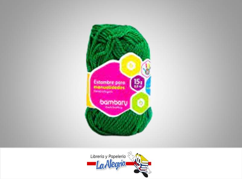 ESTAMBRE ESC 15 GR VERDEUND REF/345 MARCA BAMBARY   