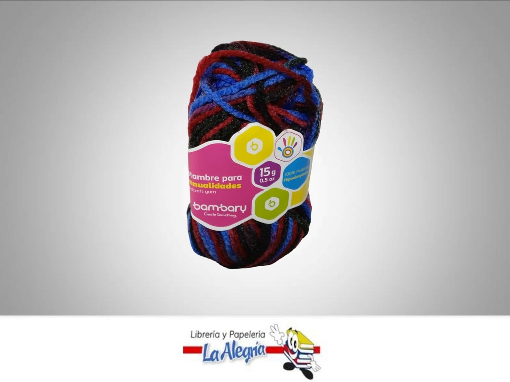 ESTAMBRE ESCOLAR 988 15 GR MATIZ UND MARCA BAMBARY   