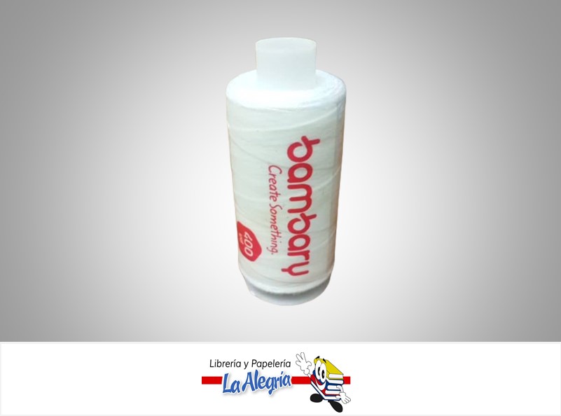 HILO PARA COSER 400 YD BLANCO UND MARCA BAMBARY