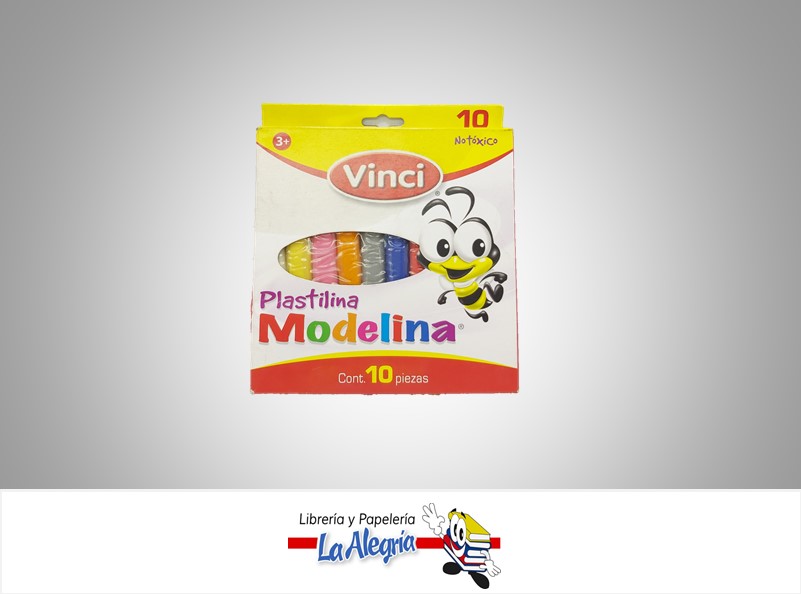 PLASTILINA 10 COLORES JUMBO MODELINA    