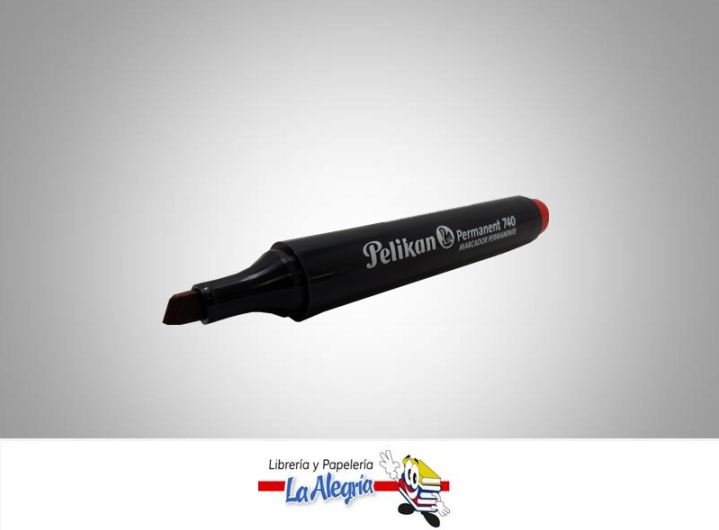 MARCADOR PERMANENTE PTA/CUAD740 ROJO UND MARCA PELIKAN   