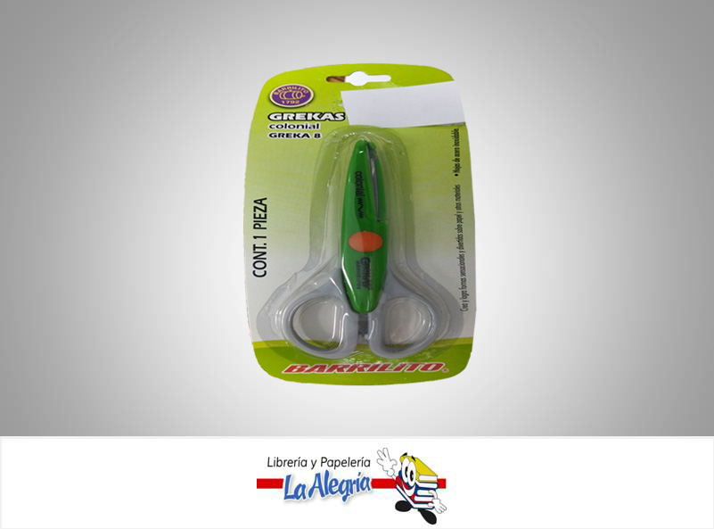TIJERA 6'' GREKAS 8 COLONIAL UND MARCA BARRILITO   