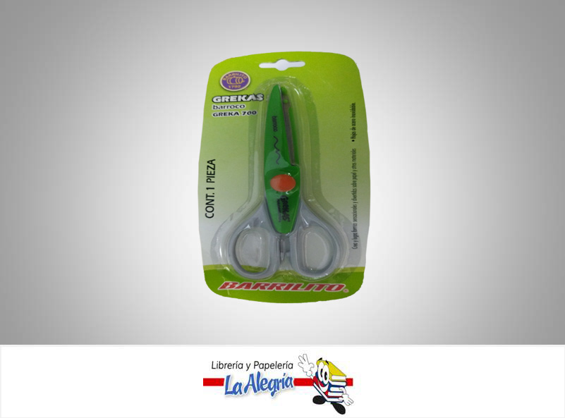 TIJERA 8'' GREKAS 100 BARROCO UND MARCA BARRILITO   