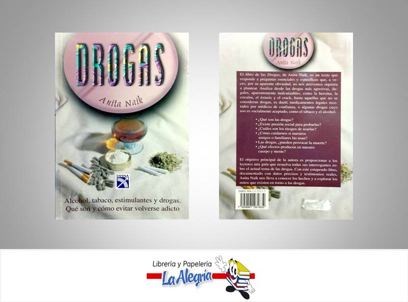 DROGAS TEMATICA SALUD AUTOR ANITA NAIK EDITORIAL DIANA