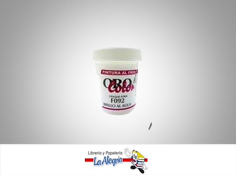 BRILLO AL AGUA 60CC F092 MARCA ORO COLOR