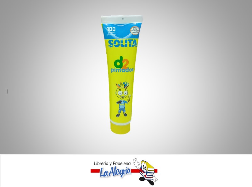D2 PINTADOS AMARILLO 100GR MARCA SOLITA   
