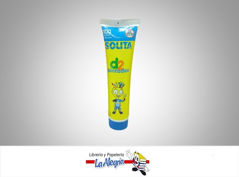 D2 PINTADOS AZUL CLARO 100GR MARCA SOLITA   