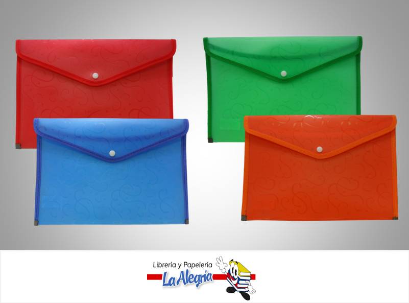 CARPETA C/BROCHE BORDE TELA CARTA MARCA S/M   