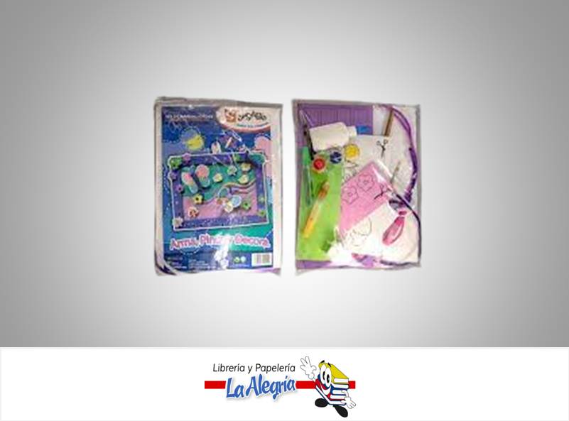 KIT MANUALIDADES MARIPOSA CUADROS MARCA SYSABE   
