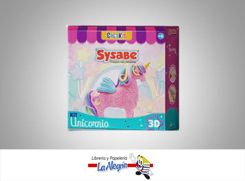 FIGURA PARA PINTAR UNICORNIO 10PZAS MARCA SYSABE