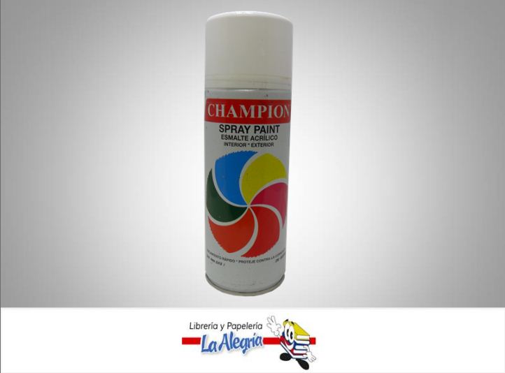 SPRAY PINTURA ACRILICA 415ML AZUL MARINO MARCA CHAMPION   