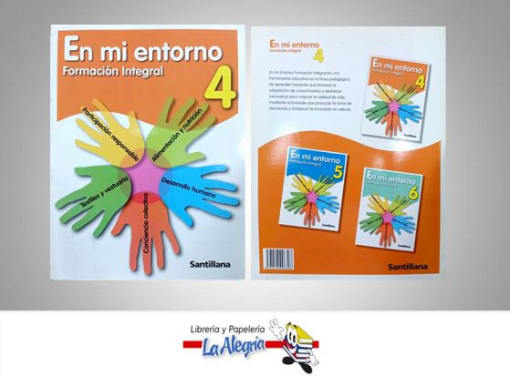 EN MI ENTORNO FORMACION INTEGRAL 4 TEMATICA EDUCACION EDITORIAL SANTILLANA