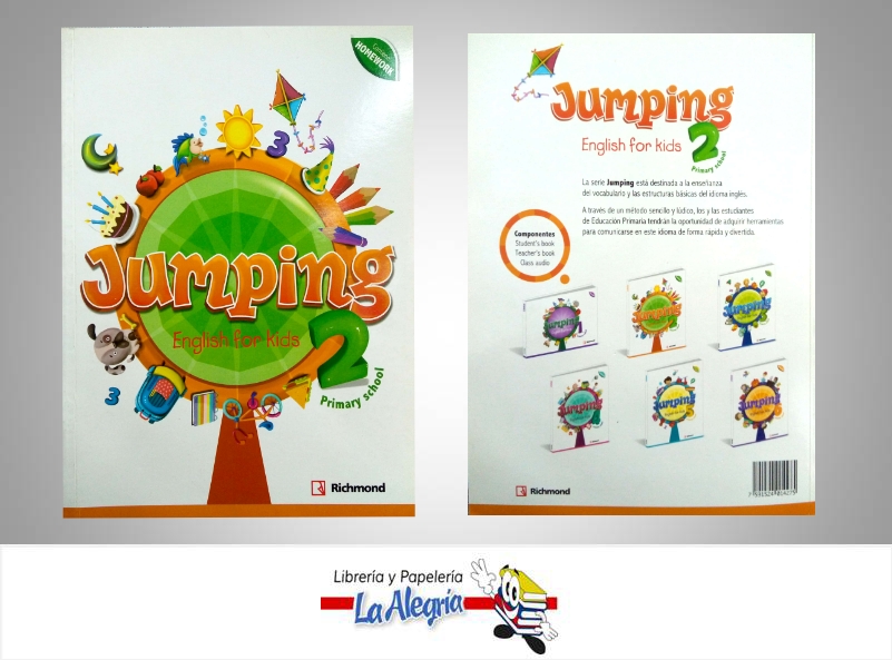 JUMPING 2 ENGLISH FOR KIDS TEMATICA IDIOMAS AUTOR NAVARRO CARMEN EDITORIAL EDITORIAL RICHMOND