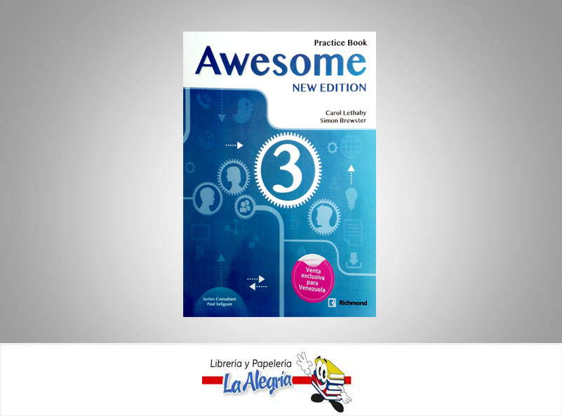 NEW AWESOME 3 PRACTICE BOOK  TEMATICA INGLES AUTOR LETHABY CAROL/BREWSTER S EDITORIAL RICHMOND