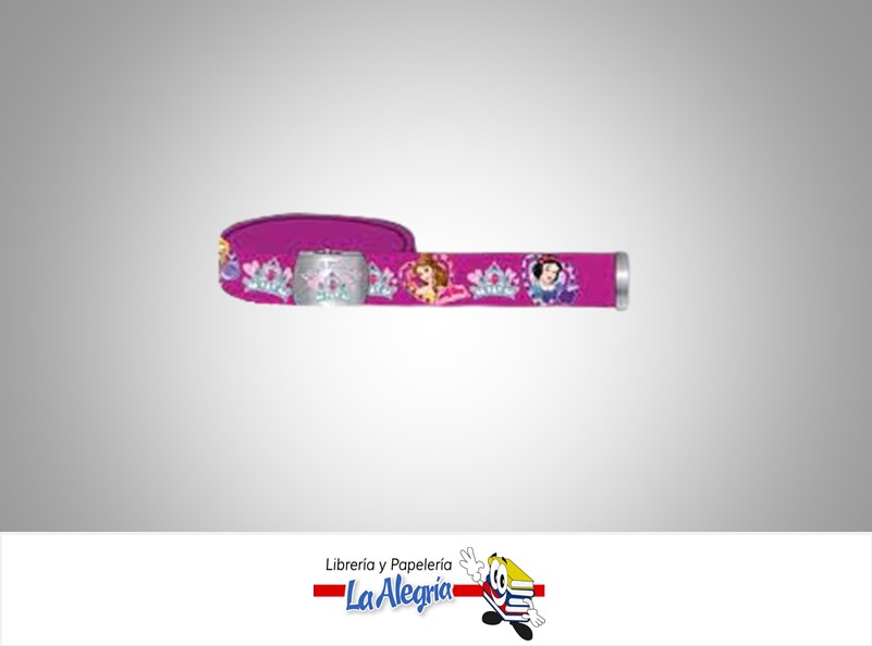 CINTURON POLIESTER PRINCESAS 65X3.4 CM MARCA CAPI