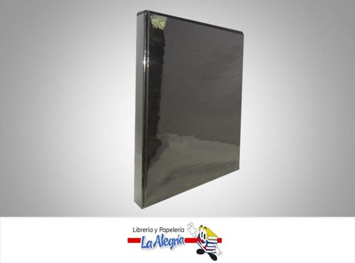 CARPETA 3 AROS 1" CARTA NEGRA MARCA ESFER