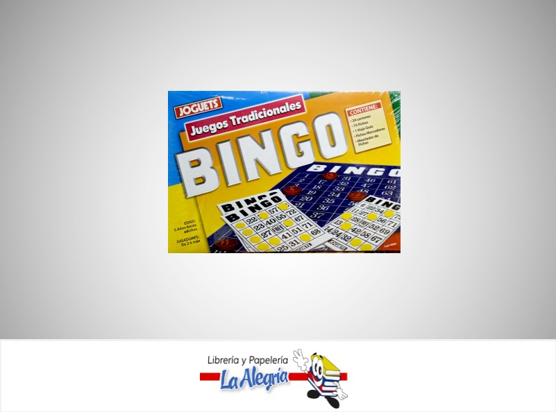 BINGO MARCA JOGUETS   