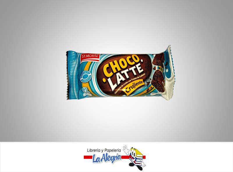 CHOCOLATE CRUJIENTE 32GR UND MARCA ST.MORITZ   