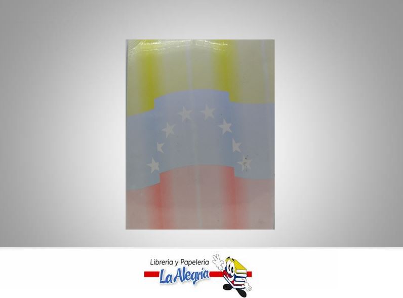 CARTULINA P/IMPRE BANDERA VZLA CARTA MARCA COINGRA   