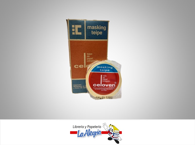 TIRRO BLANCO 1240 12MMX30M UND MARCA CELOVEN   
